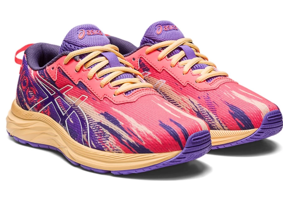 ASICS Kids Gel-Noosa Tri 13 GS Running Shoes - Blazing Coral/White