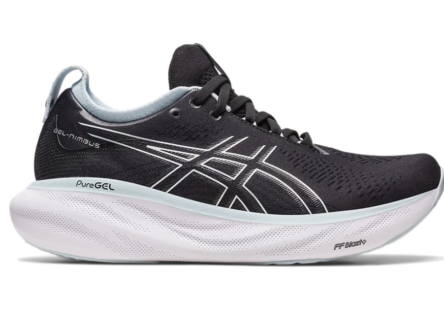 ASICS Women's Gel-Nimbus 25 Running Shoes - Black/Reborn Blue