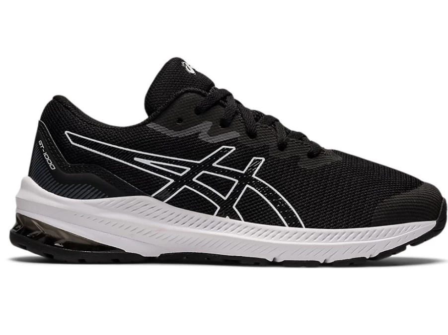 ASICS GT-1000 11 GS Kids' Running Shoes - Black/White