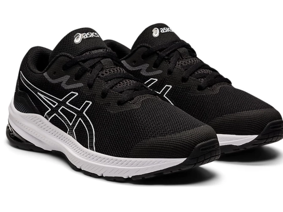 ASICS GT-1000 11 GS Kids' Running Shoes - Black/White