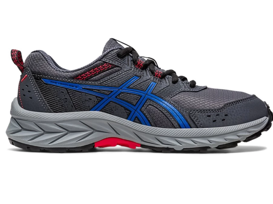 ASICS Kids Gel-Venture 9 GS Running Shoes - Carrier Grey/Tuna Blue