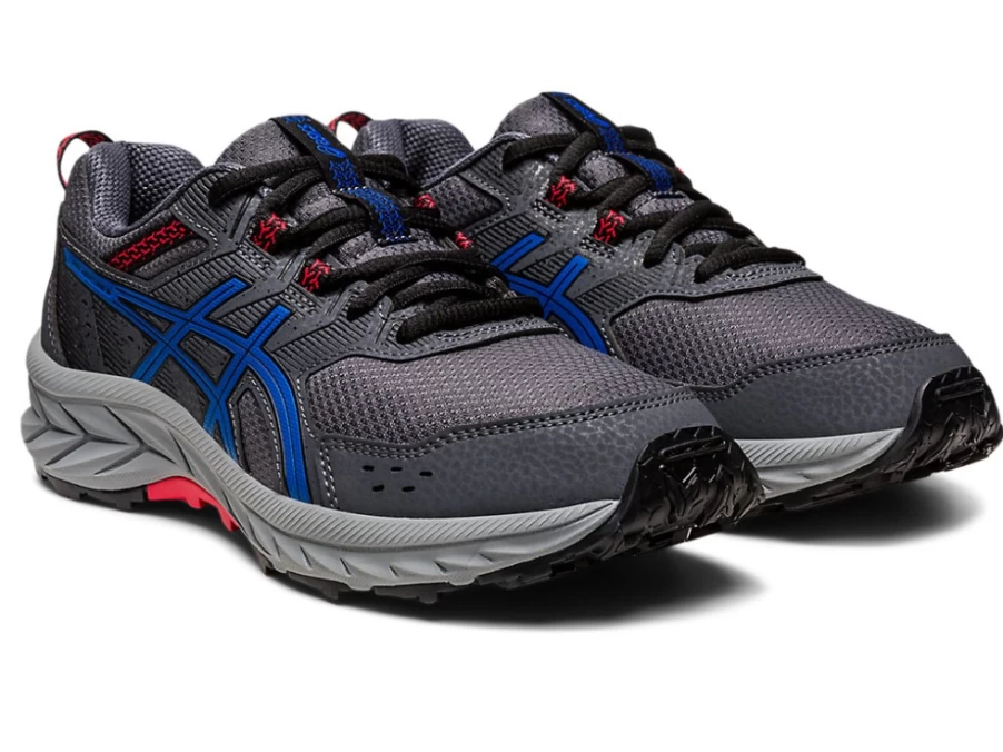 ASICS Kids Gel-Venture 9 GS Running Shoes - Carrier Grey/Tuna Blue