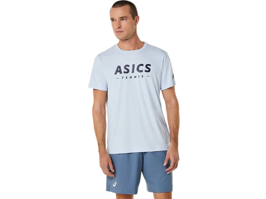 ASICS Men's Soft Sky Tennis Graphic T-Shirt - Court Sport Style Tee