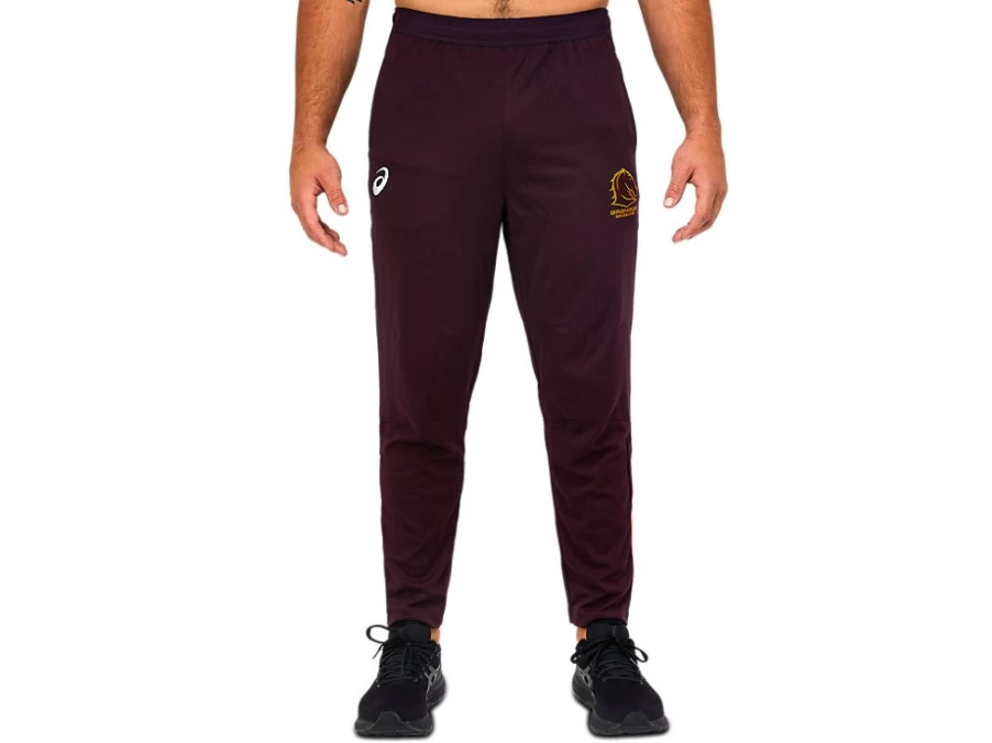 ASICS Men's Brisbane Broncos Deep Mars Travel Pants