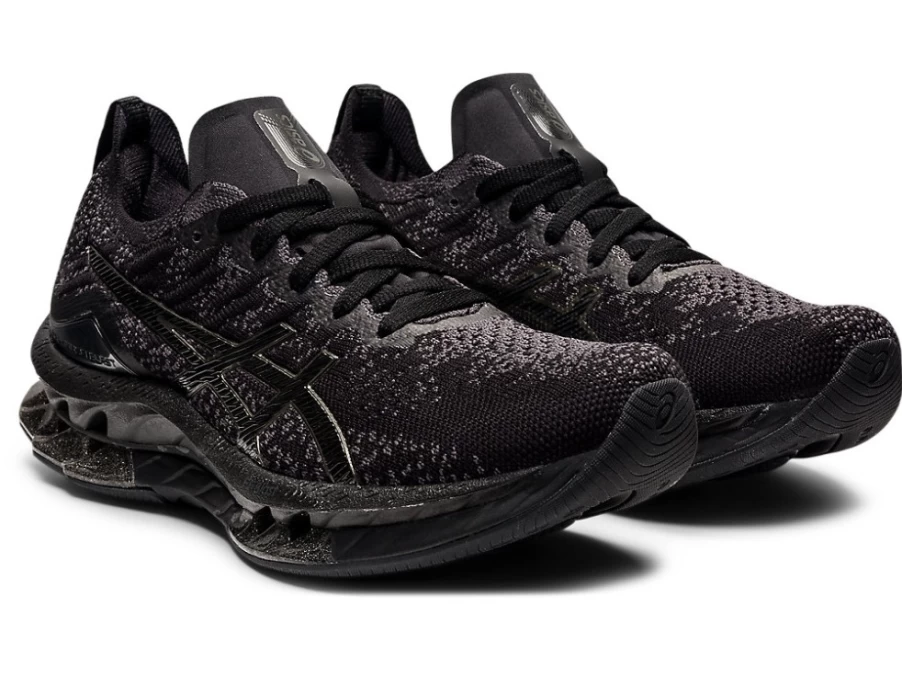 ASICS Women's Gel-Kinsei Blast Running Shoes - Black/Black