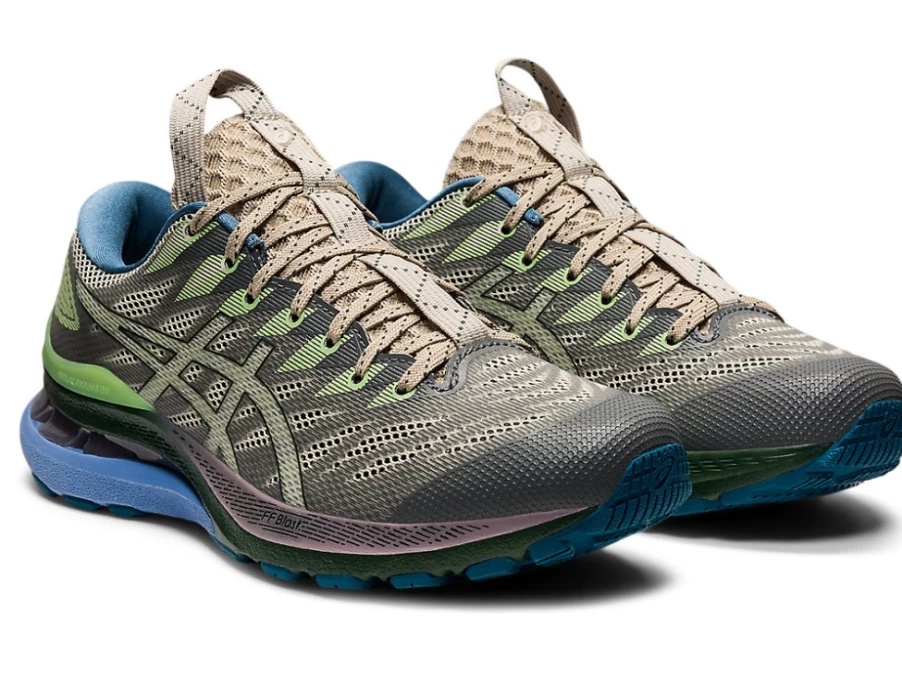 ASICS Women's Gel-Kayano 28 Running Shoes - Gargoyle/Fog