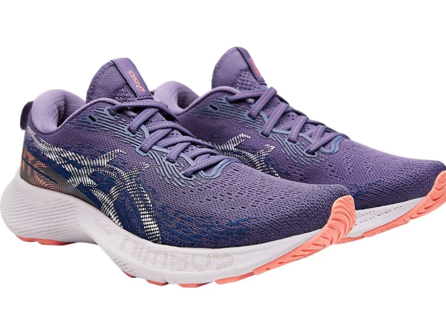 ASICS Women's Gel-Nimbus Lite 3 Running Shoes in Dusty Purple/Dusk Violet - Lightweight Cushioned Sneakers