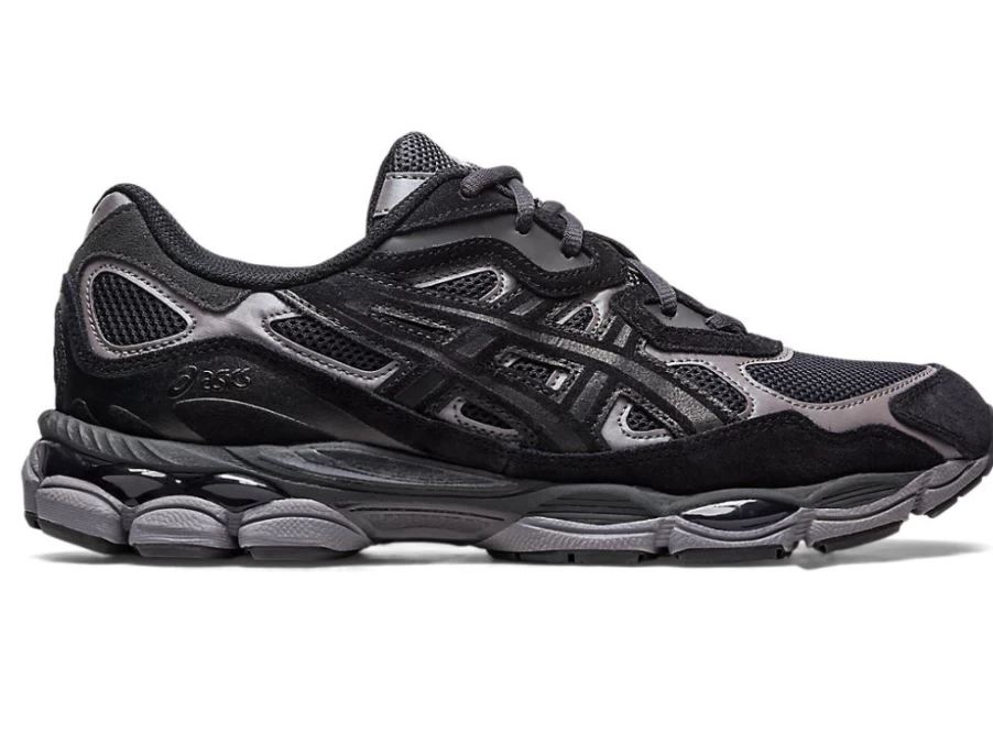 ASICS Gel-NYC Men's Running Shoes - Graphite Grey/Black - Cushioned Comfort & Support