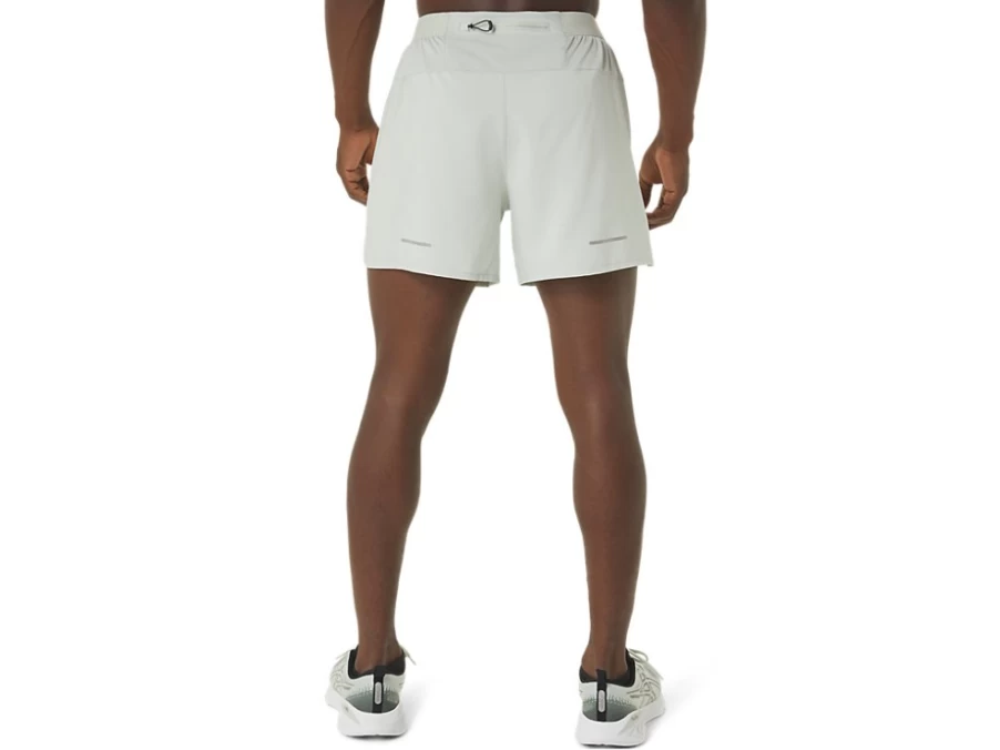 ASICS Men's Light Sage Road 2-N-1 5-Inch Running Shorts