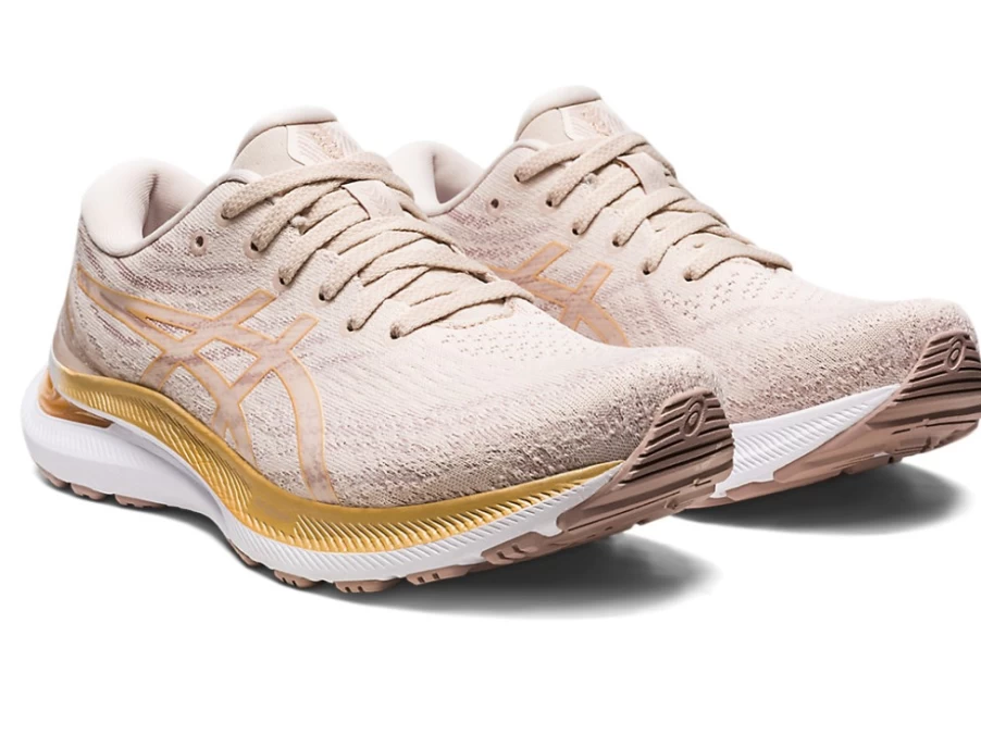 ASICS Women's Gel-Kayano 29 Running Shoes in Mineral Beige/Champagne