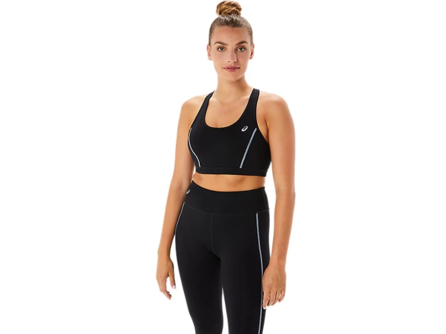 ASICS Women's Performance Black Training Core Bra for Workouts & Fitness