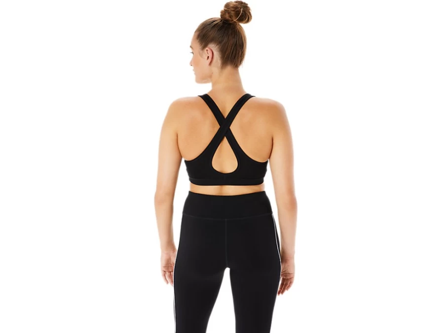 ASICS Women's Performance Black Training Core Bra for Workouts & Fitness