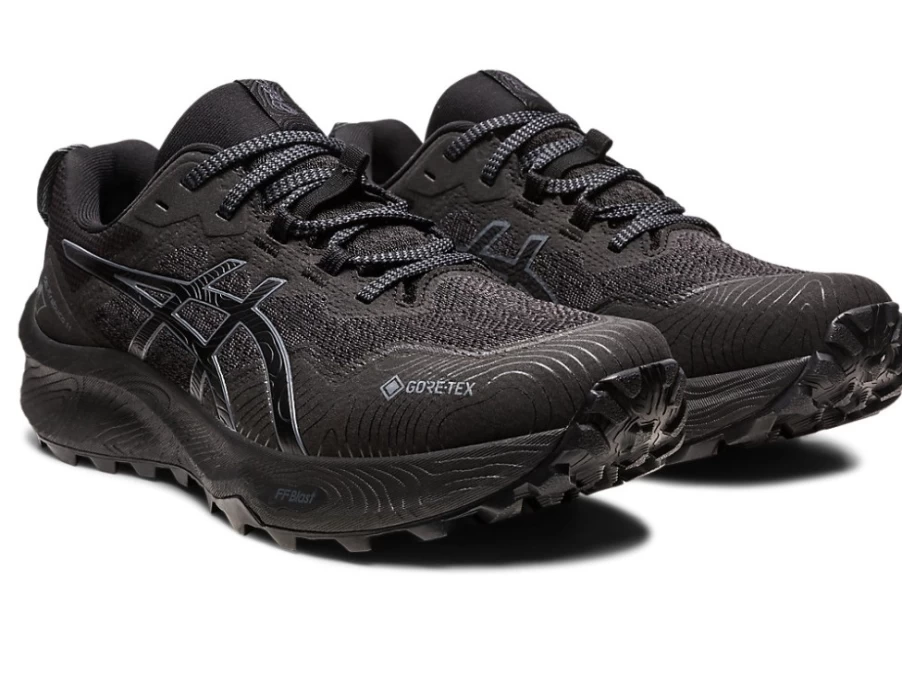 ASICS Women's Gel-Trabuco 11 G-TX Trail Running Shoes - Black/Carrier Grey