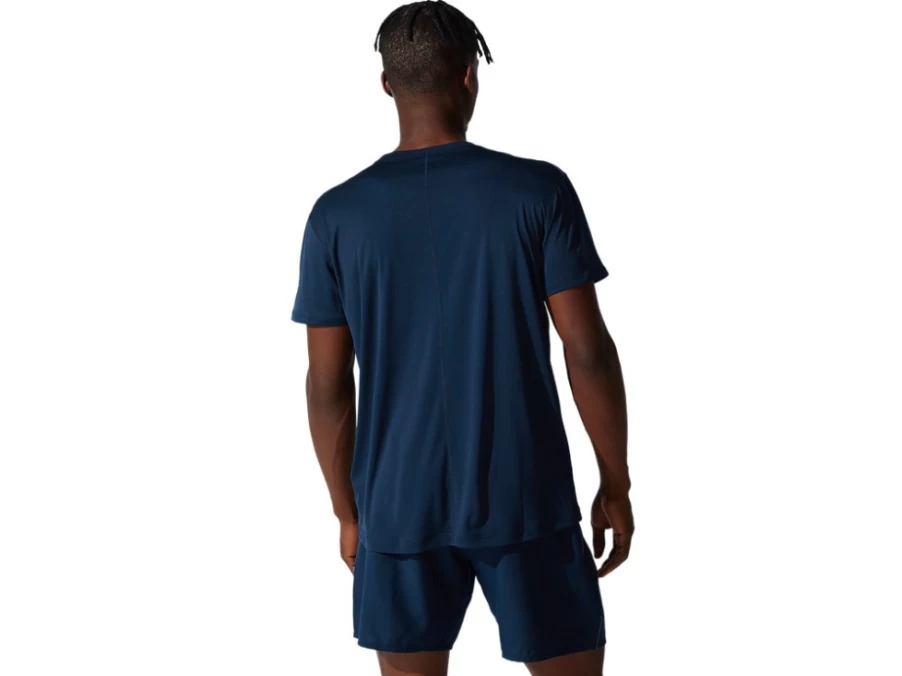 ASICS Men's French Blue & Brilliant White Silver Top Running Shoe