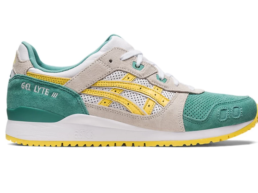 ASICS Gel-Lyte III OG Men's Sneakers in Sage/Banana Cream - Retro Running Shoes