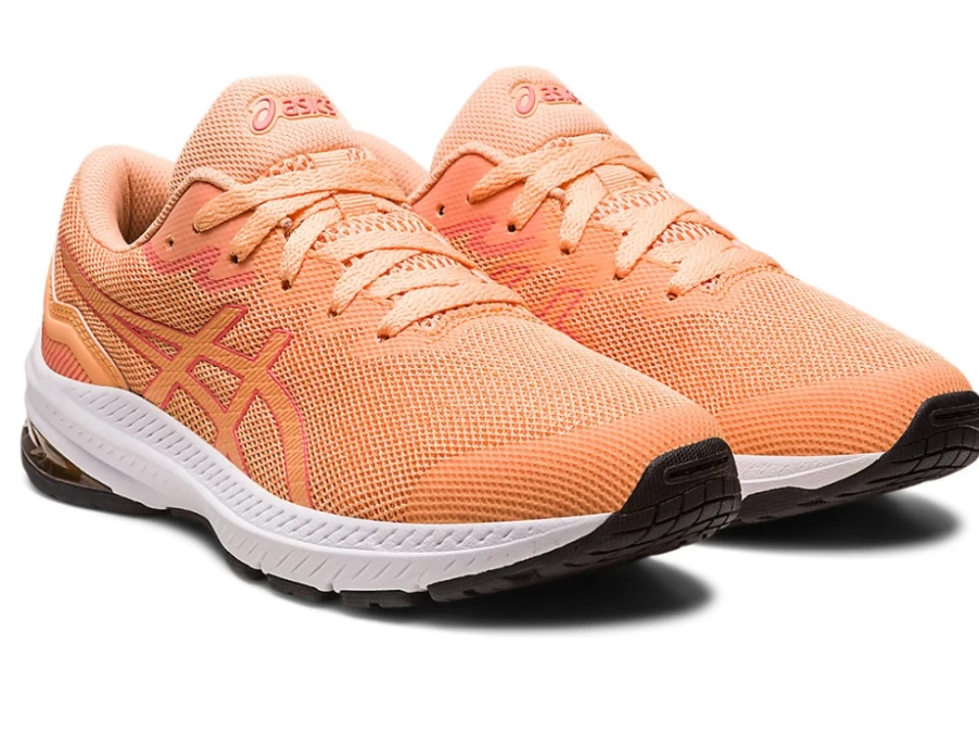 ASICS GT-1000 11 GS Kids Running Shoes - Summer Dune/Papaya