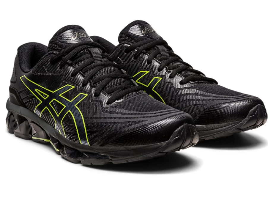 ASICS Gel-Quantum 360 VII Men's Running Shoes - Black/Neon Lime