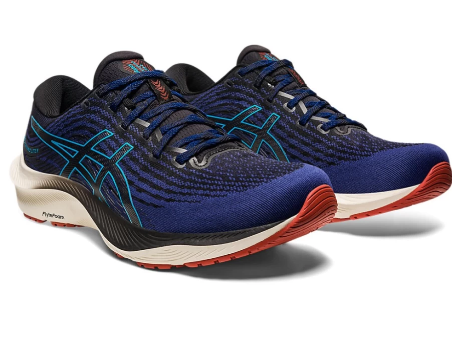 ASICS Gel-Kayano Lite 3 Men's Running Shoes - Indigo Blue/Black