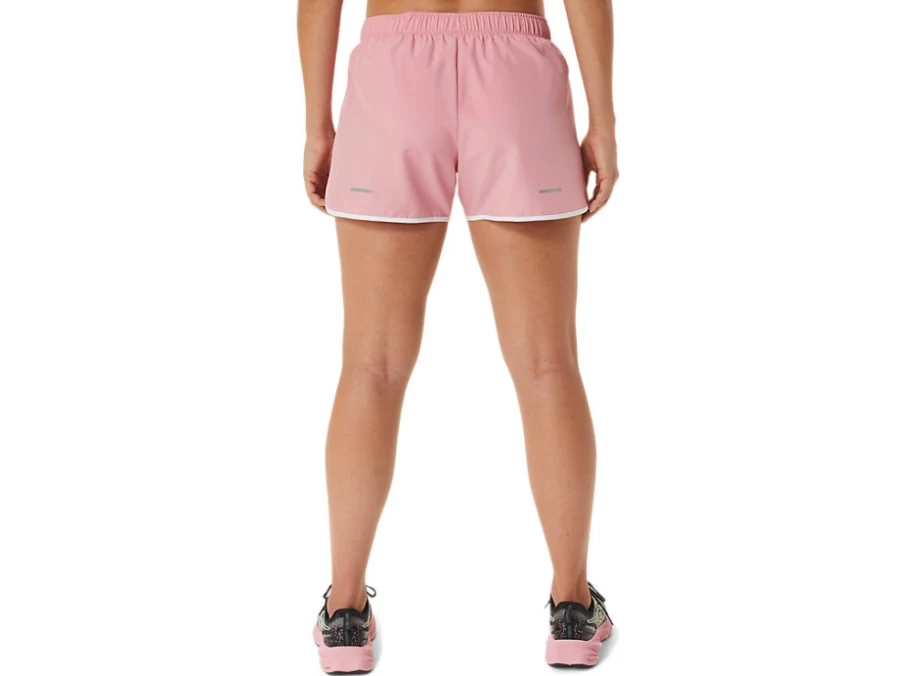 ASICS Women's Icon 4 Inch Short in Fruit Punch - Lightweight Running Shorts for Women