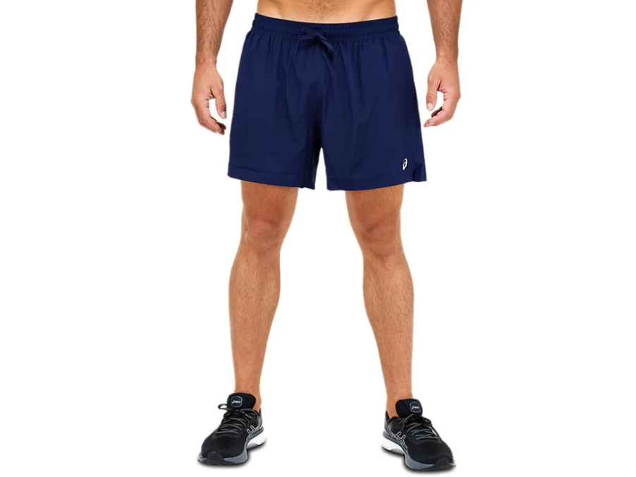 ASICS Men's 5 Inch Training Shorts in Peacoat - Lightweight Workout Running Athletic Shorts