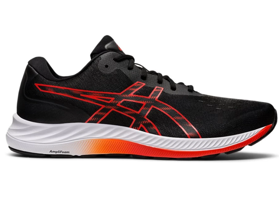 ASICS Gel-Excite 9 Men's Running Shoes - Black/Cherry Tomato