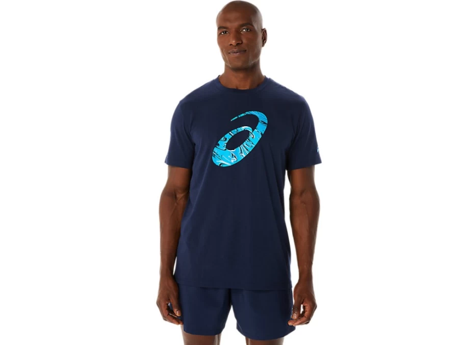 ASICS Men's Midnight Seasonal Graphic Short Sleeve T-Shirt