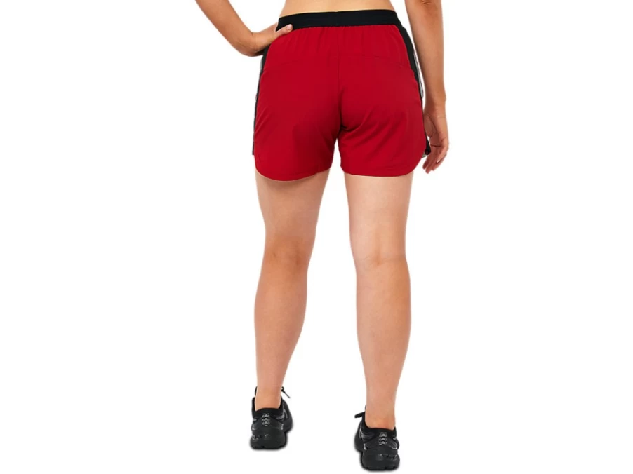 ASICS Women's Cranberry Training Shorts for Workouts & Running
