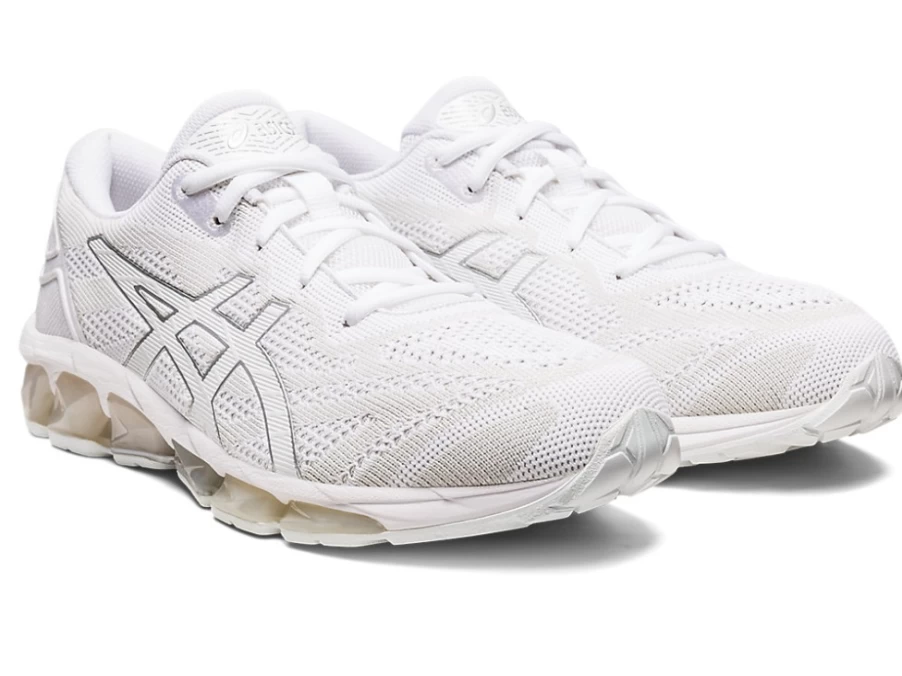 ASICS Gel-Quantum 360 VII Knit Men's Running Shoes - White/Pure Silver