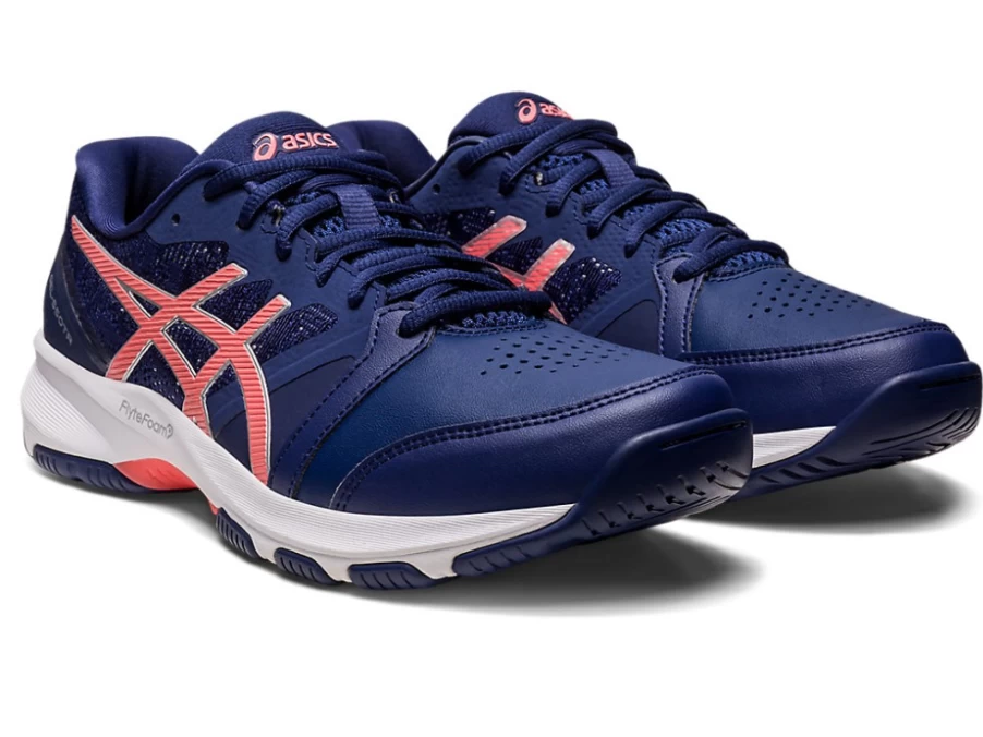 ASICS Women's Gel-550Tr D Wide Running Shoes in Indigo Blue/Papaya