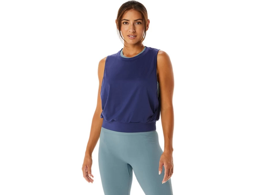 ASICS Women's Indigo Blue Nagino Flex Sleeveless Top