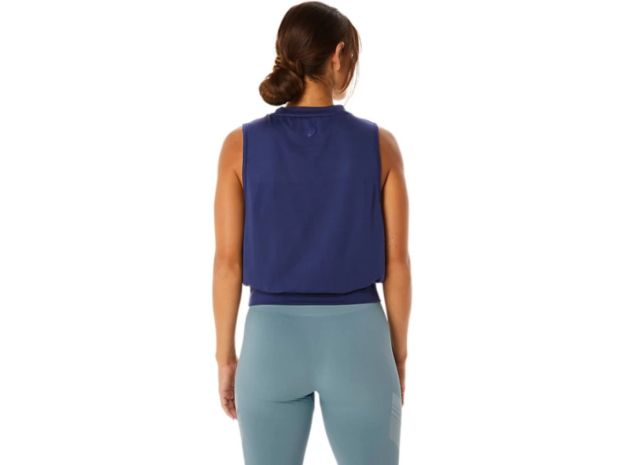 ASICS Women's Indigo Blue Nagino Flex Sleeveless Top
