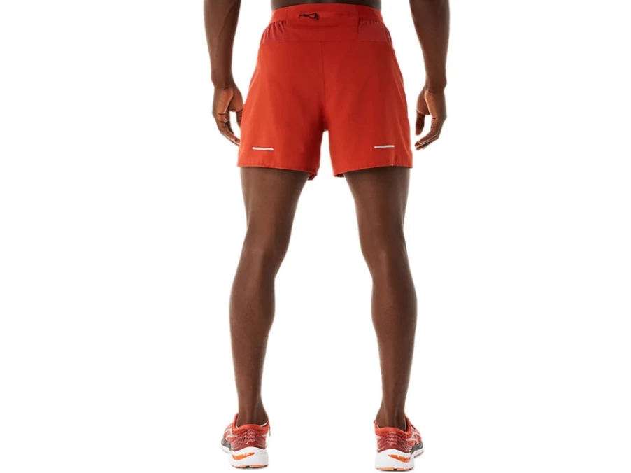 ASICS Men's Road 5 Inch Short in Spice Latte - Lightweight Running Shorts for Training & Comfort