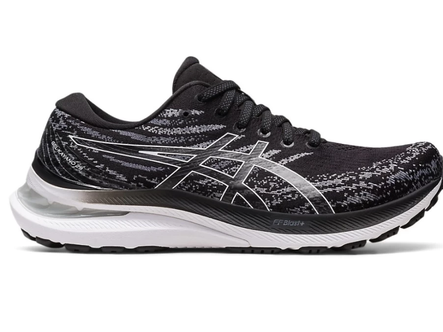 ASICS Women's Gel-Kayano 29 (2A) Running Shoes - Black/White