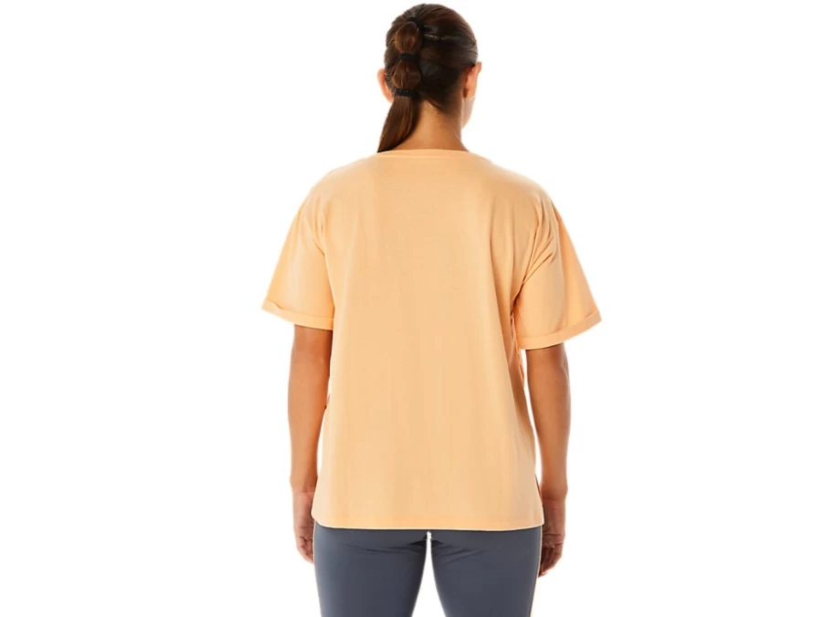 ASICS Women's Summer Dune Relaxed Fit Graphic Tee for Core Training