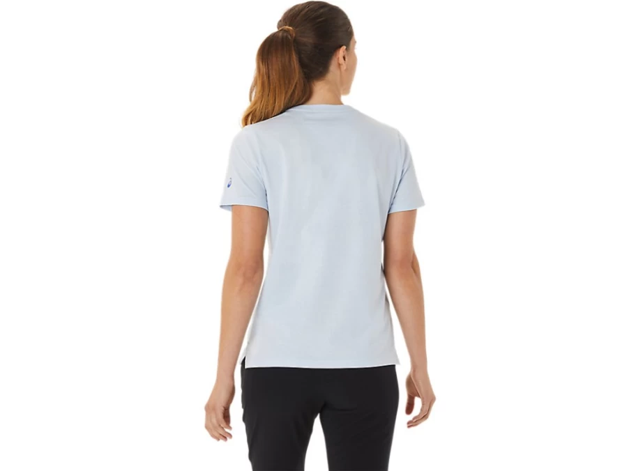 ASICS Women's Soft Sky Logo Graphic Tee - Stylish Casual T-Shirt