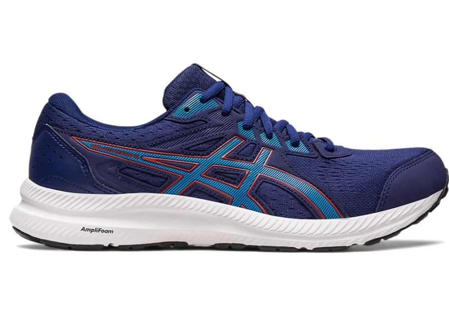 ASICS Men's Gel-Contend 8 Running Shoes - Indigo Blue/Island Blue