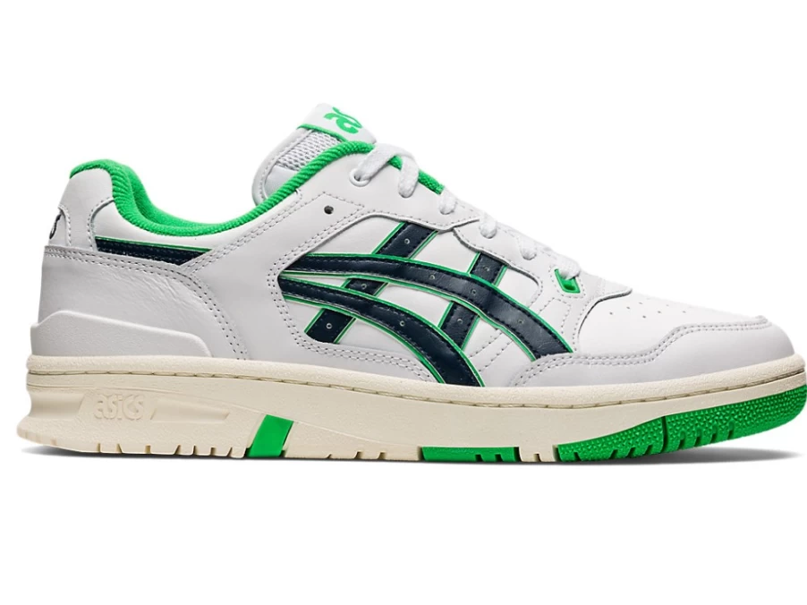 ASICS Men's Ex89 Running Shoes in White/French Blue - Lightweight Comfort & Style