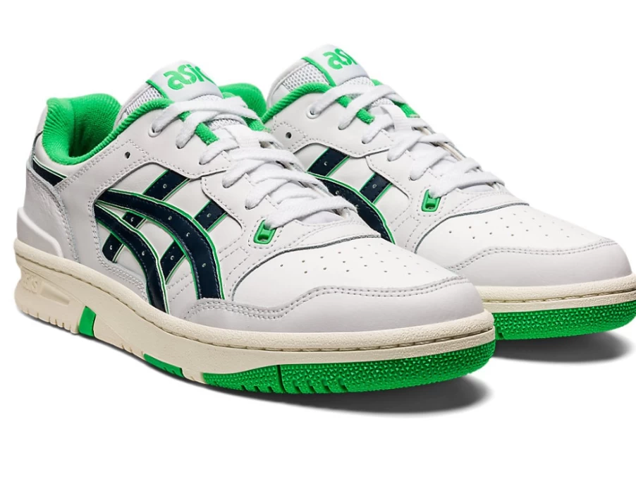 ASICS Men's Ex89 Running Shoes in White/French Blue - Lightweight Comfort & Style