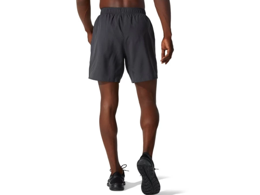 ASICS Men's Graphite Grey 7-Inch Shorts Silver Edition Running Shorts
