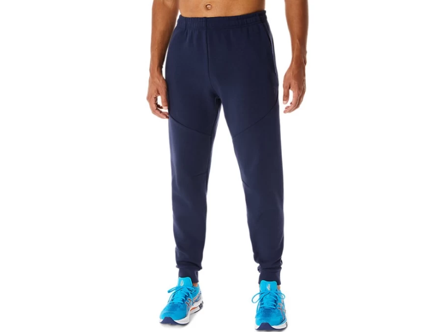 ASICS Men's Mobility Knit Pants - Midnight Blue Performance Trousers for Active Wear