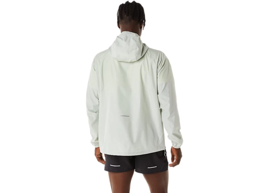 ASICS Men's Light Sage Accelerate Lightweight Jacket for Running & Training