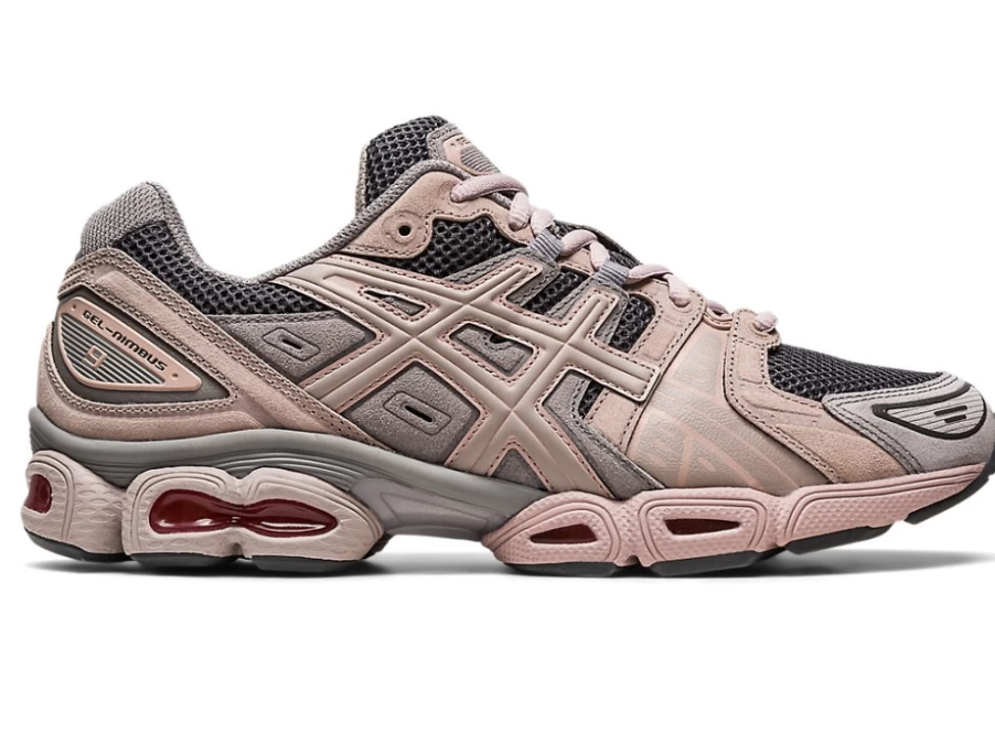 ASICS Gel-Nimbus 9 Running Shoes for Men - Obsidian Grey/Moonrock - Cushioned Support & Comfort