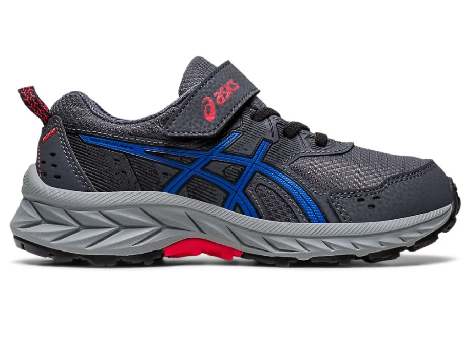 ASICS Kids Gel-Venture 9 Running Shoes - Carrier Grey/Tuna Blue