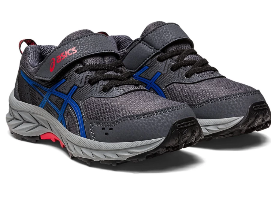 ASICS Kids Gel-Venture 9 Running Shoes - Carrier Grey/Tuna Blue
