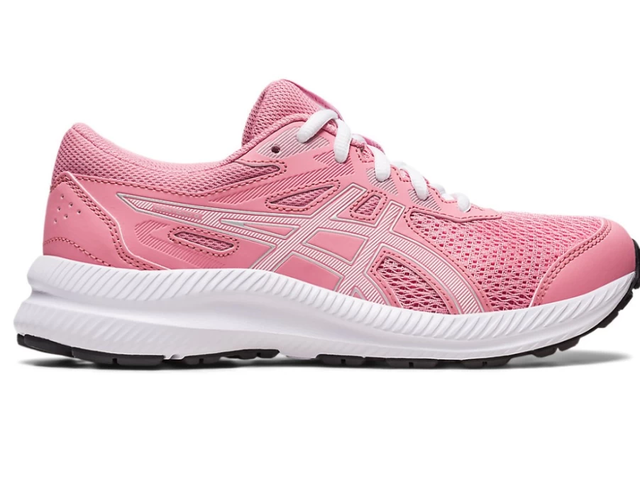 ASICS Kids Contend 8 GS Running Shoes in Fruit Punch/White - Lightweight & Comfortable