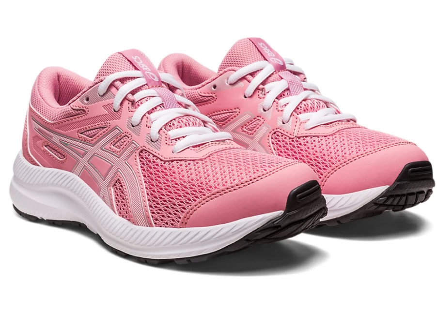 ASICS Kids Contend 8 GS Running Shoes in Fruit Punch/White - Lightweight & Comfortable