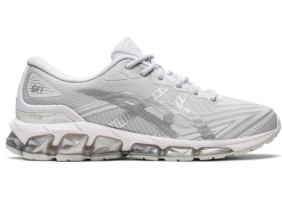 ASICS Women's Gel-Quantum 360 VII Running Shoes - White/Pure Silver (Marble Shine)
