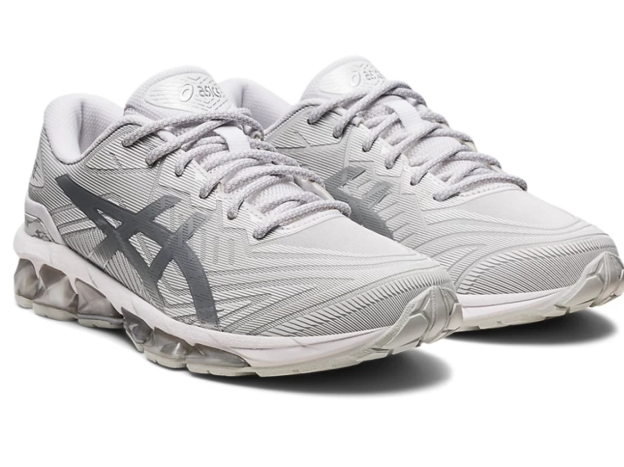 ASICS Women's Gel-Quantum 360 VII Running Shoes - White/Pure Silver (Marble Shine)