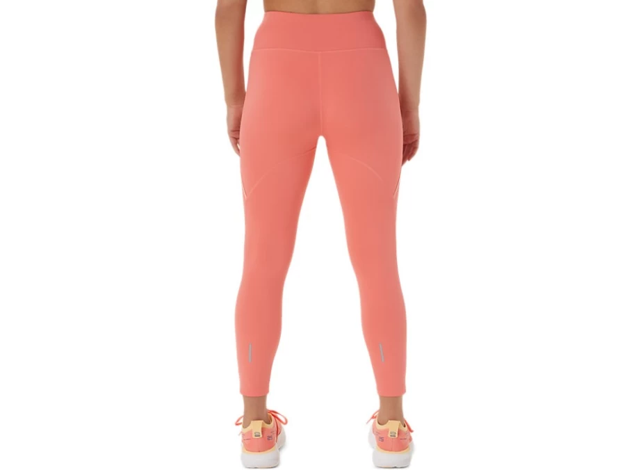 ASICS Women's Race High Waist Tight in Papaya - High-Performance Workout Leggings