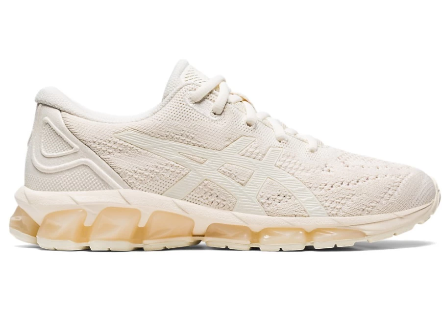 ASICS Women's Gel-Quantum 360 VII Knit Running Shoes - Cream/Birch